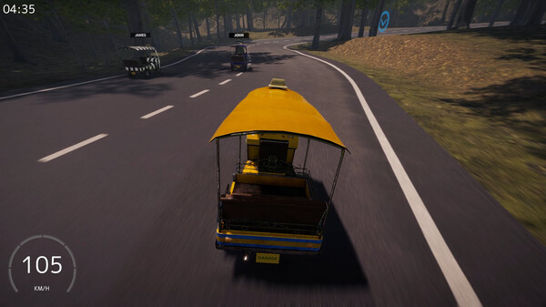 Screenshot z Tuk Tuk Race
