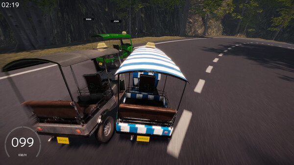 Tuk Tuk Race.