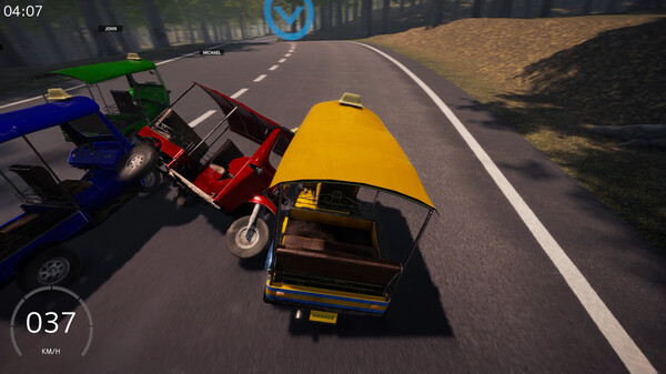 Screenshot z Tuk Tuk Race