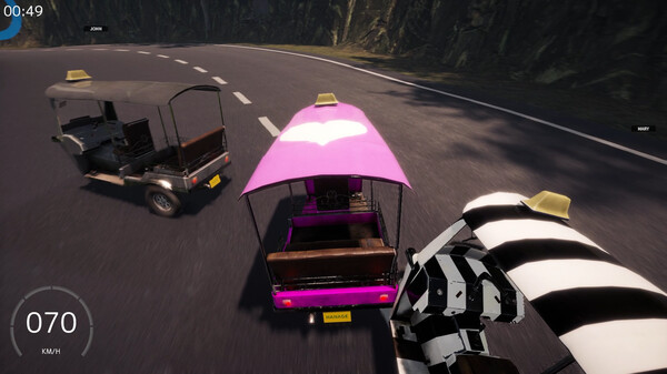 Screenshot z Tuk Tuk Race