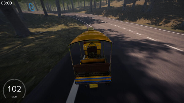 Screenshot z Tuk Tuk Race