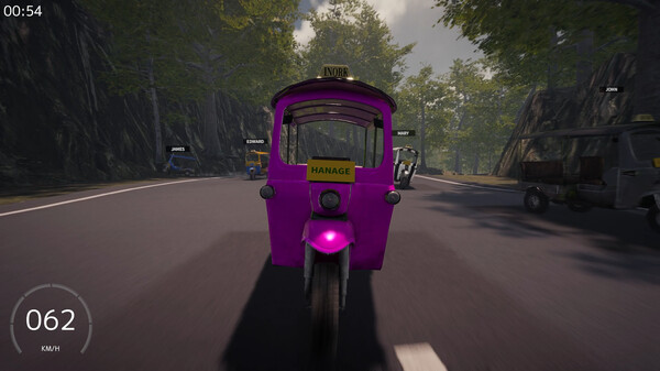 Screenshot z Tuk Tuk Race