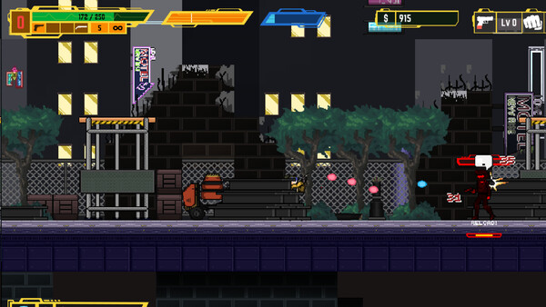 Screenshot 3 of Bail Force: Cyberpunk Bounty Hunters - more gameplay footage