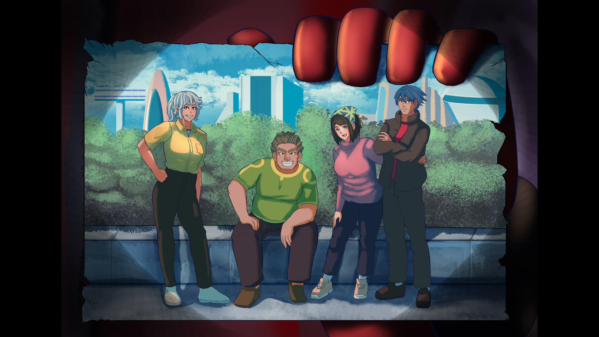 Screenshot 4 from Bail Force: Cyberpunk Bounty Hunters
