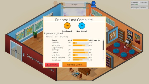 Game Dev Tycoon screenshot