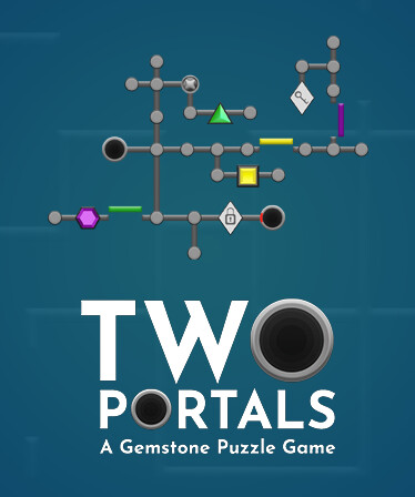 Two Portals - A Gemstone Puzzle Game