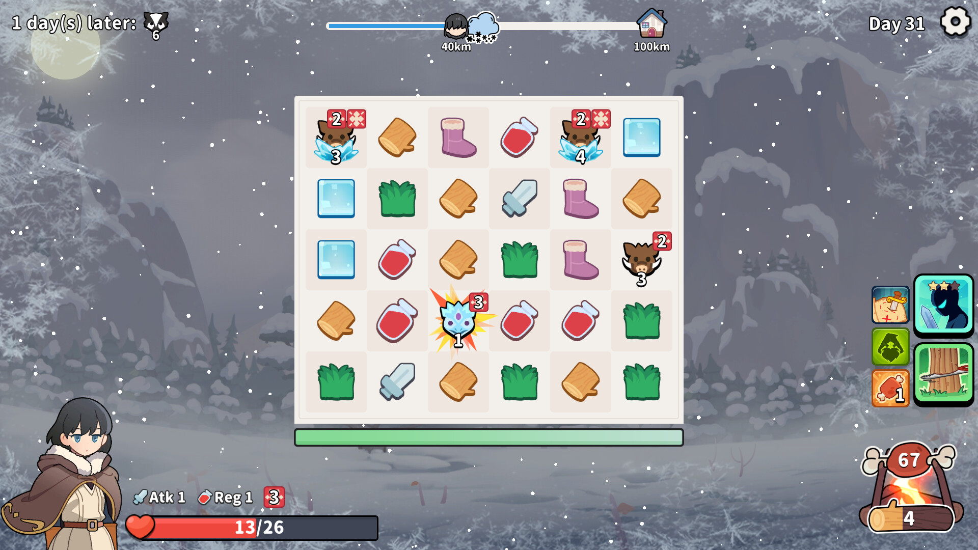 Winter Hunting screenshot #2