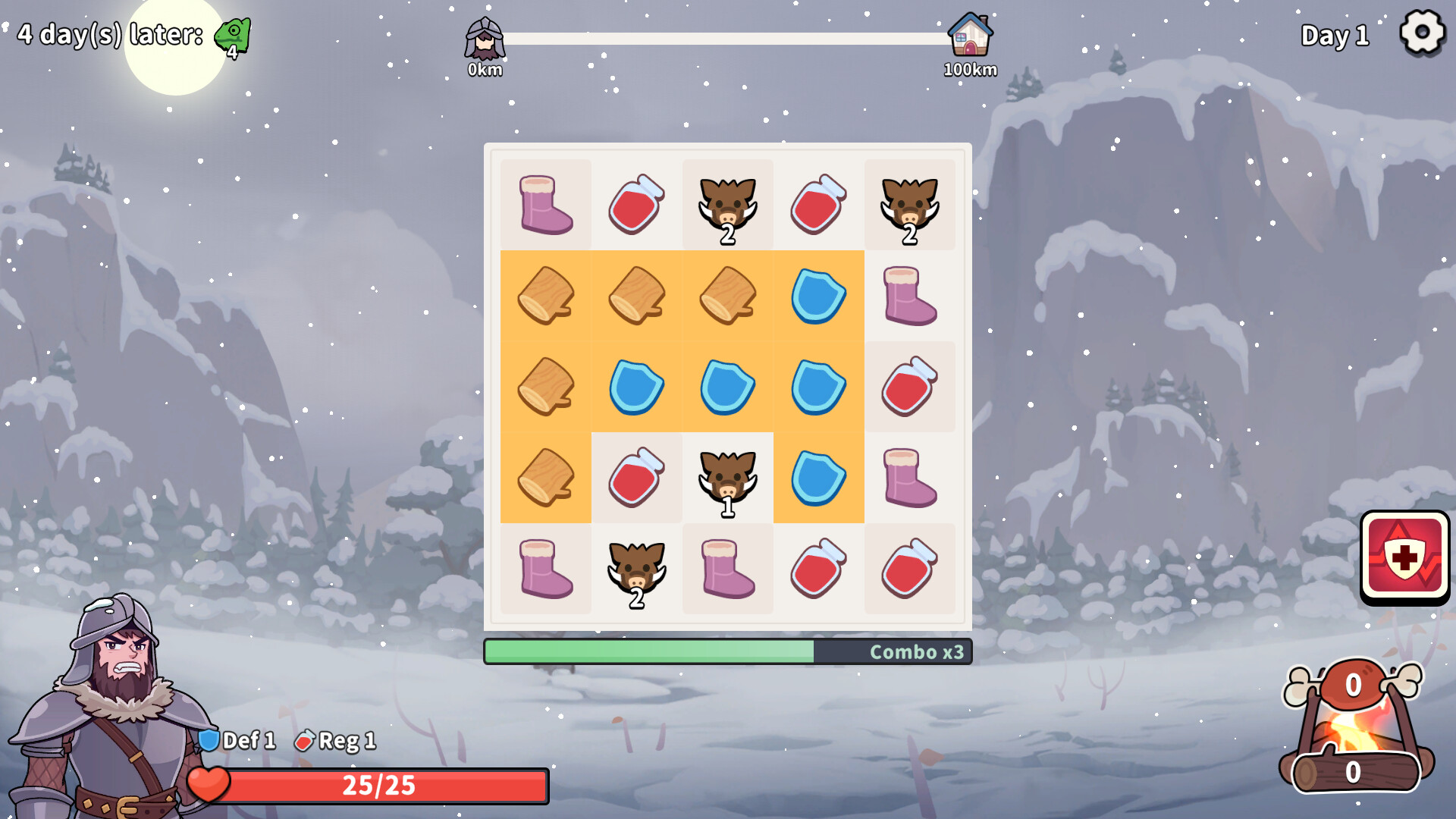 Winter Hunting screenshot #3