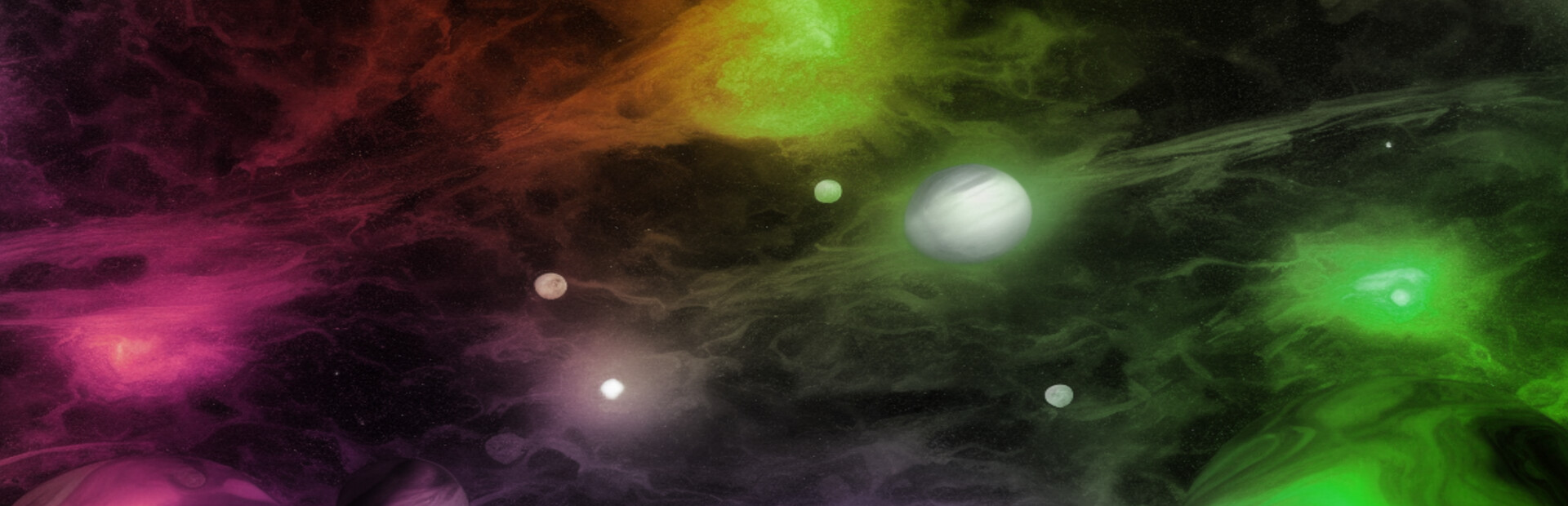 Marbles in space