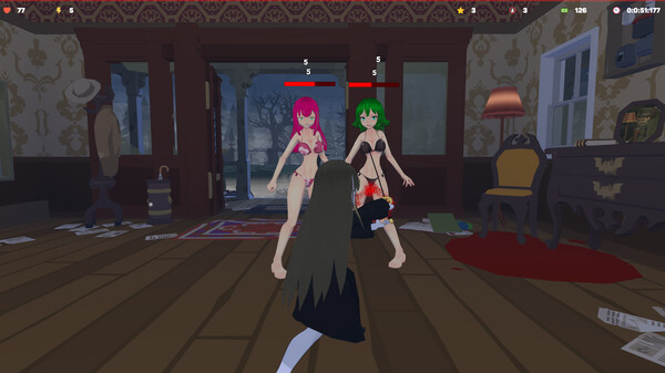 Screenshot z Angry Waifu