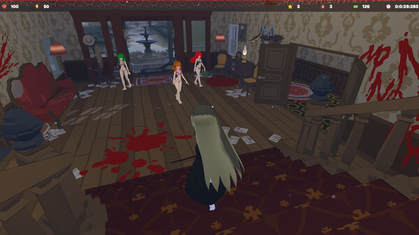 Screenshot z Angry Waifu