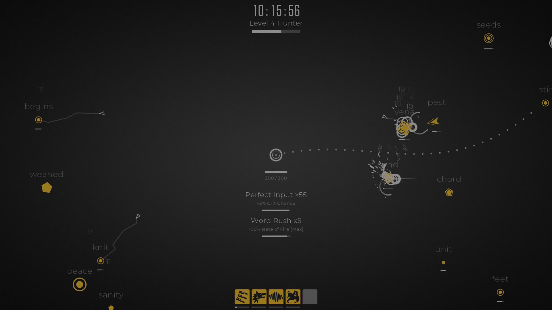 Glyphica: Typing Survival – Screenshot 3