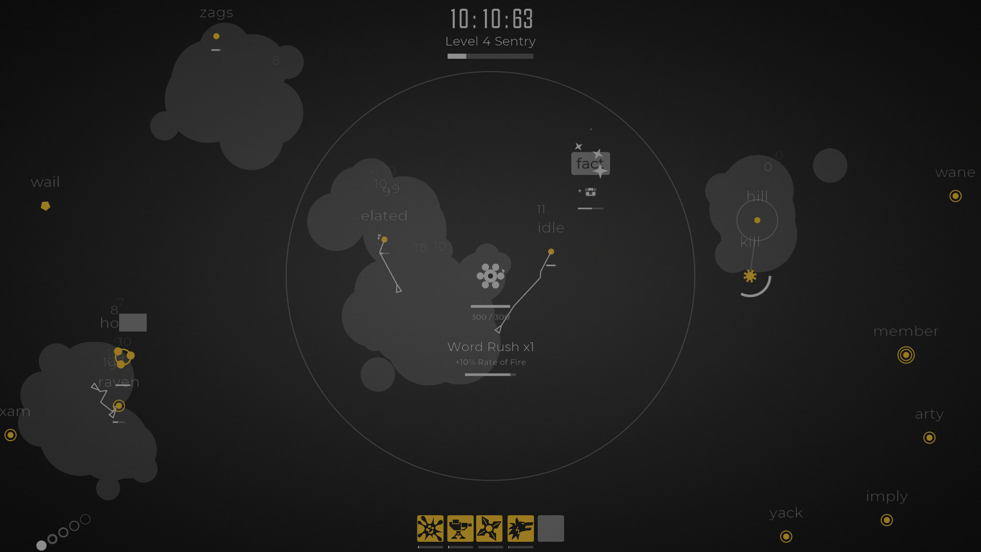 Glyphica: Typing Survival – Screenshot 9