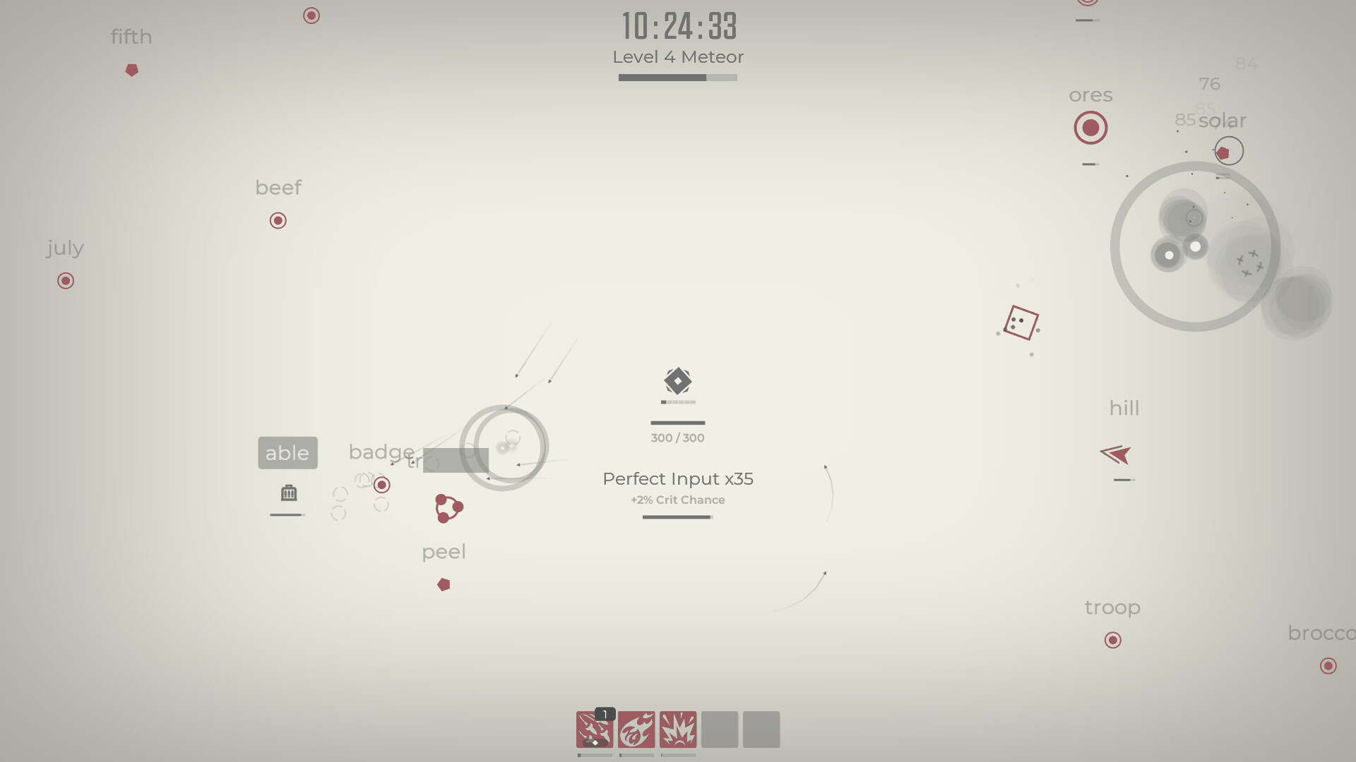 Glyphica: Typing Survival screenshot 6