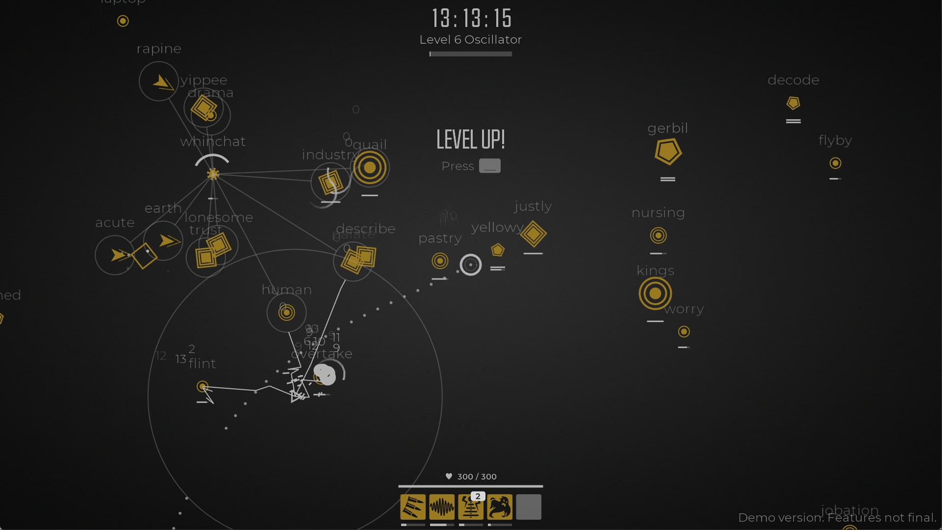 Glyphica: Typing Survival screenshot 9