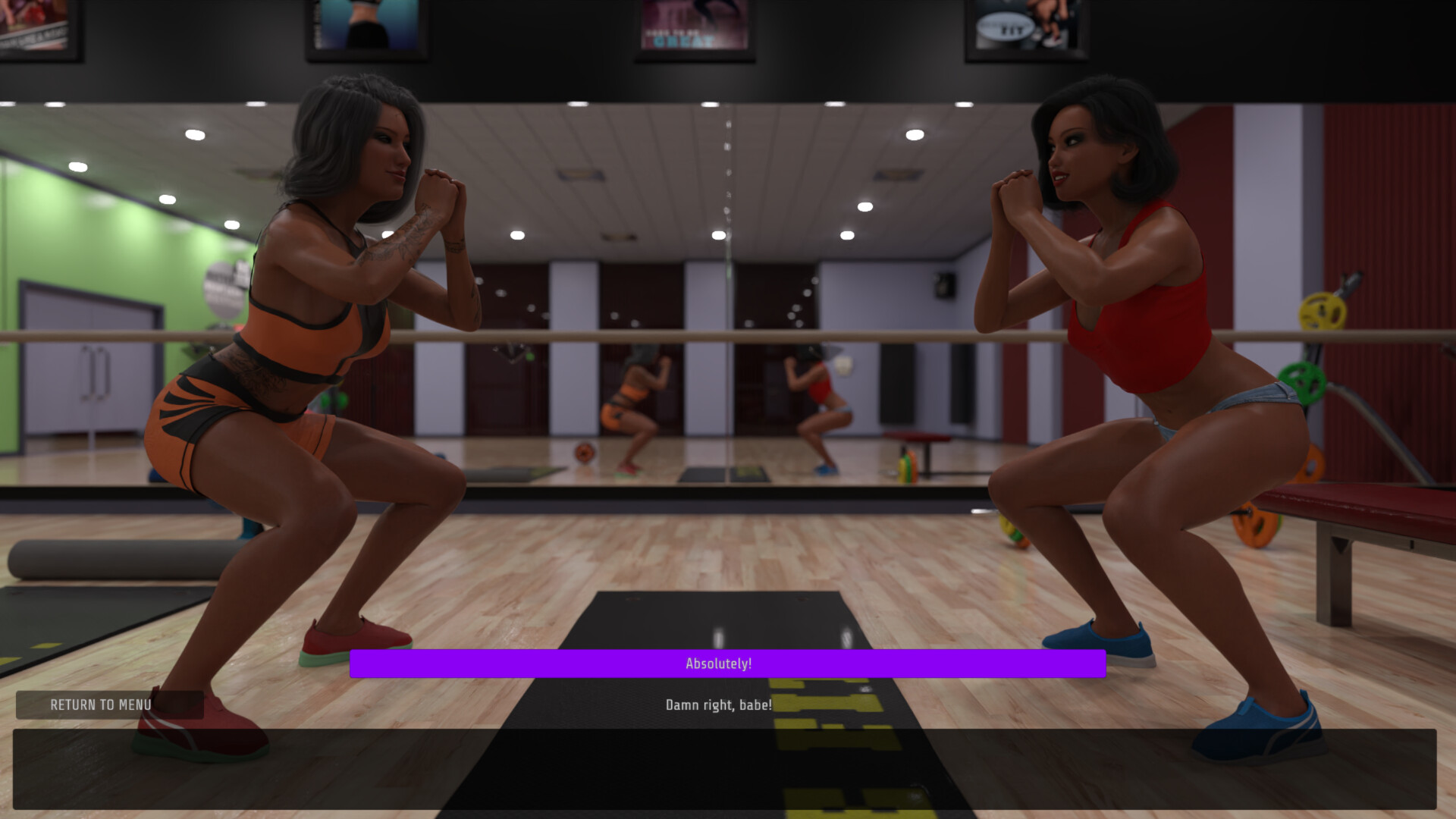 Sex Simulator - Gym Girls screenshot #3