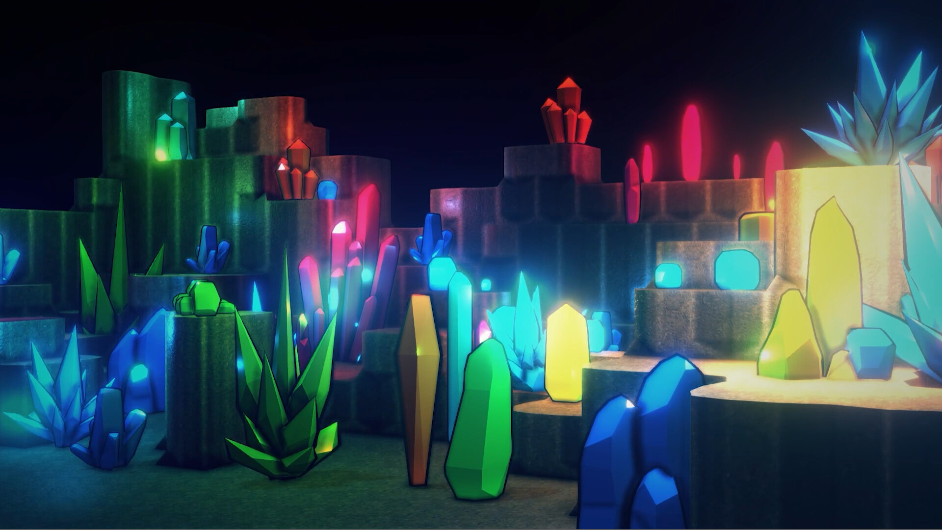 RPG Developer Bakin Glowing Crystal Pack Featured Screenshot #1