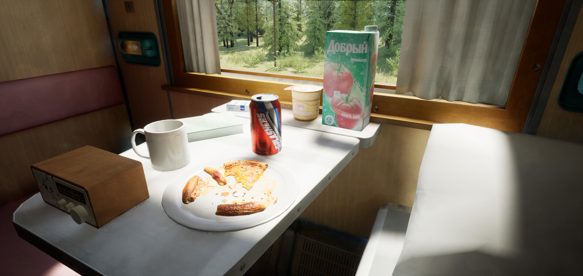 Russian Train Trip 2 - VIP seat in the train car Featured Screenshot #1