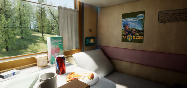 Russian Train Trip 2 - VIP seat in the train car