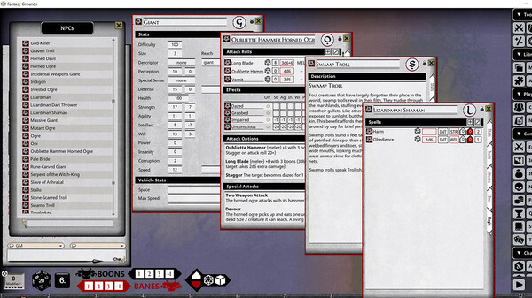 Fantasy Grounds - Shadow of the Demon Lord Monstrous Pack 2 - The Monstrous Humanoids