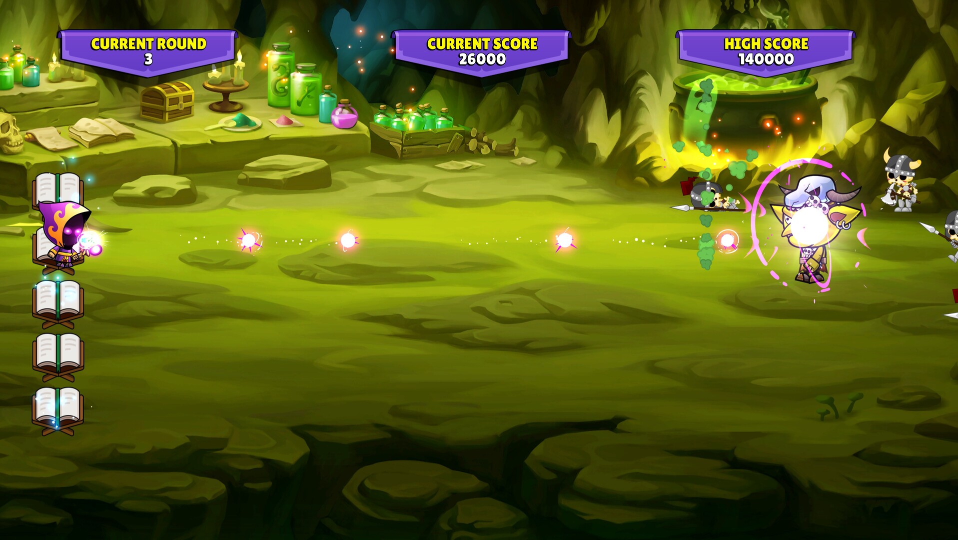 #2. Not In My Cave (Steam) Podle: Tom's Feral Cat Games