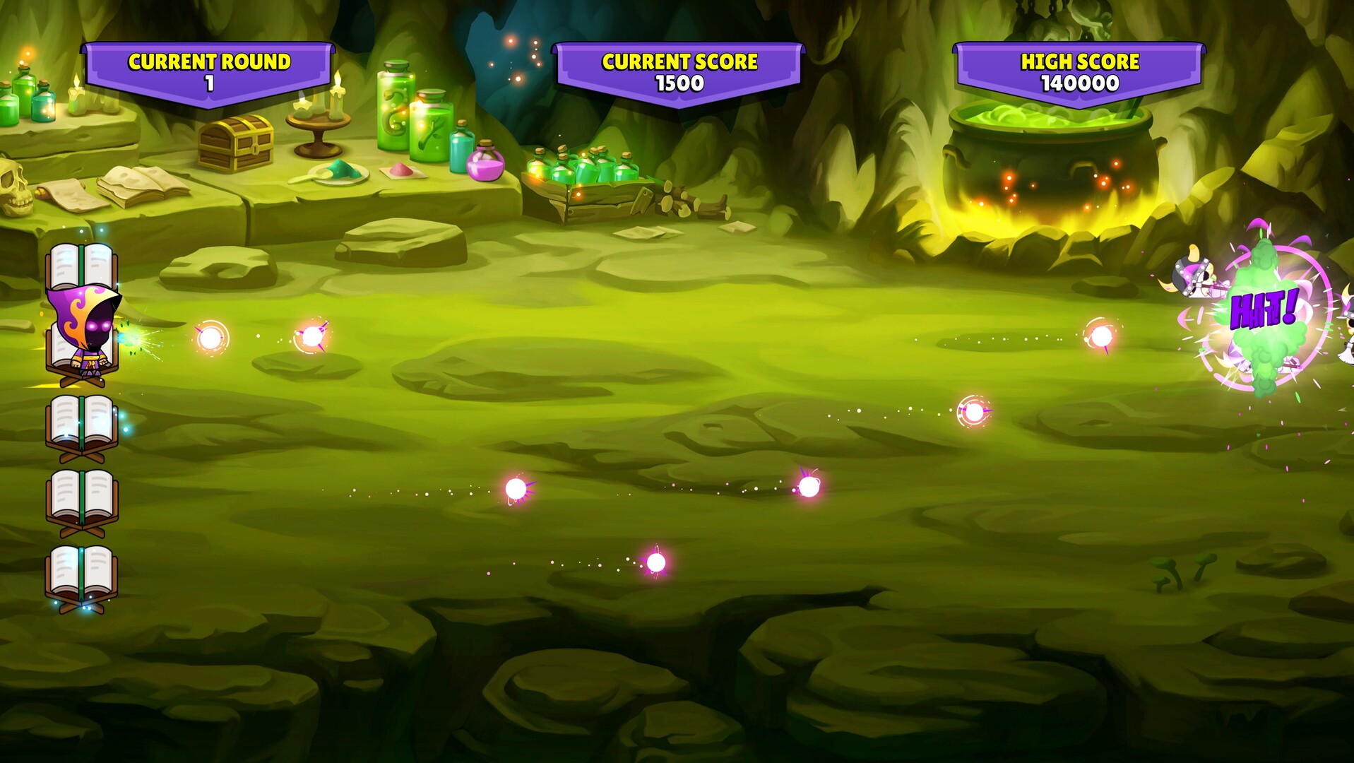 #5. Not In My Cave (Steam) Podle: Tom's Feral Cat Games