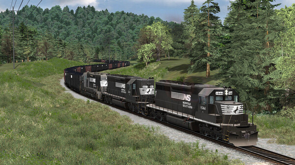 Train Simulator: Norfolk Southern Saluda Grade Route Add-On