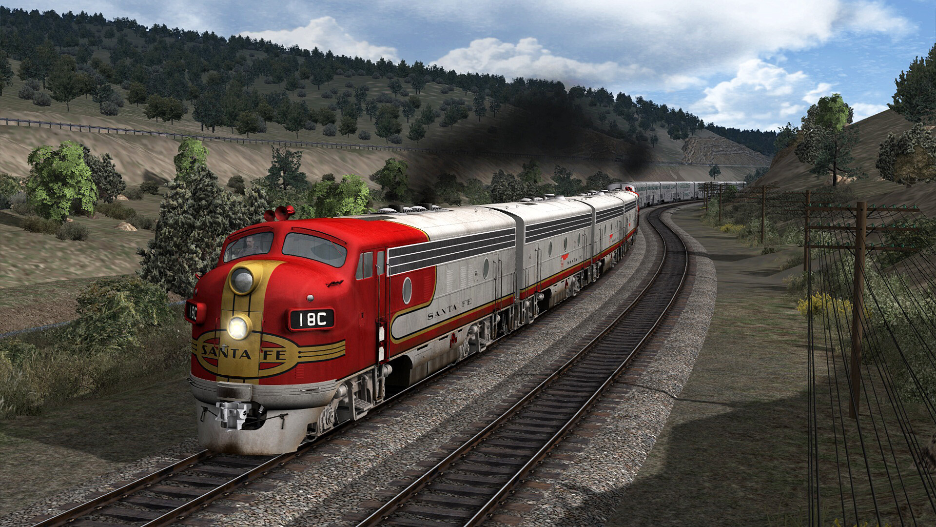 Train Simulator: AT&SF Scenario Pack 01 Featured Screenshot #1
