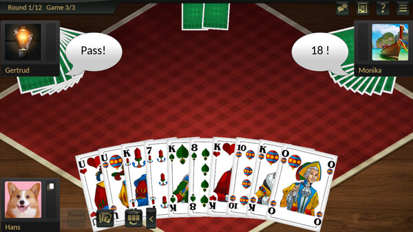 Absolute Skat for Windows 11 screenshot 1