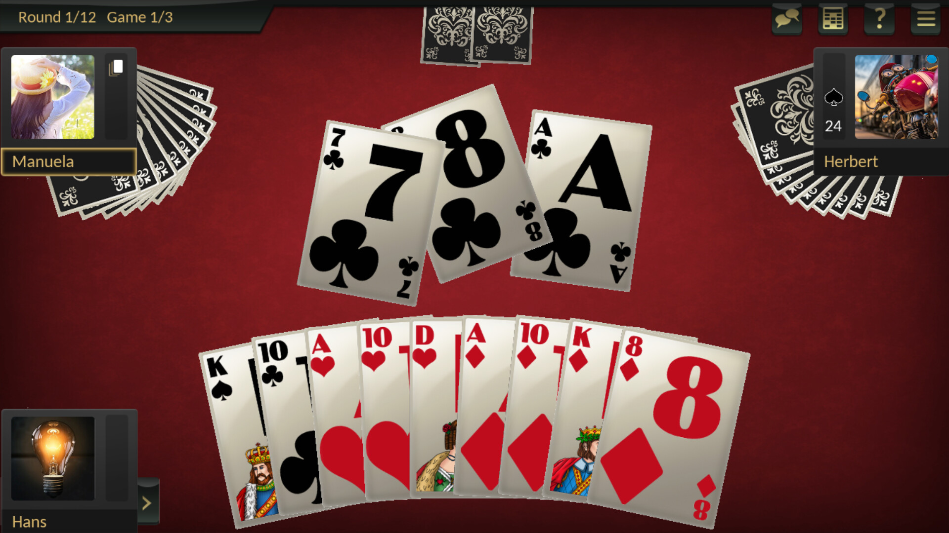 #7. Absolute Skat for Windows 11 (Steam) Podle: magnussoft