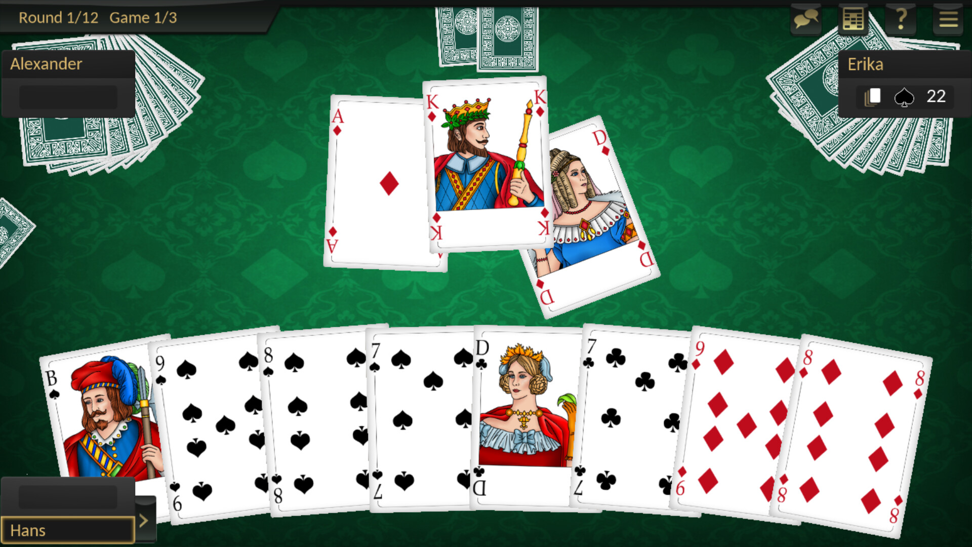 #8. Absolute Skat for Windows 11 (Steam) Podle: magnussoft