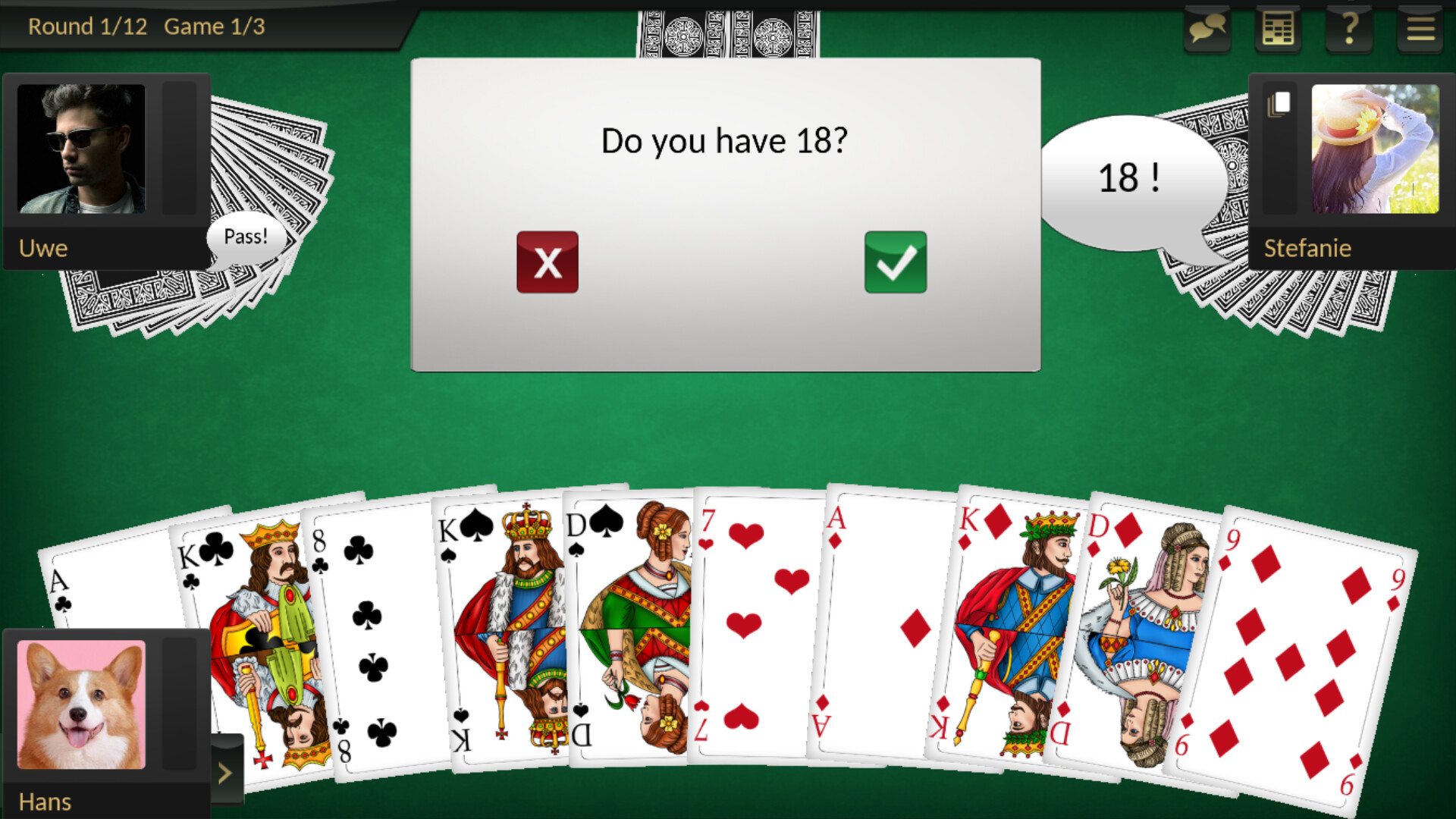 #4. Absolute Skat for Windows 11 (Steam) Podle: magnussoft
