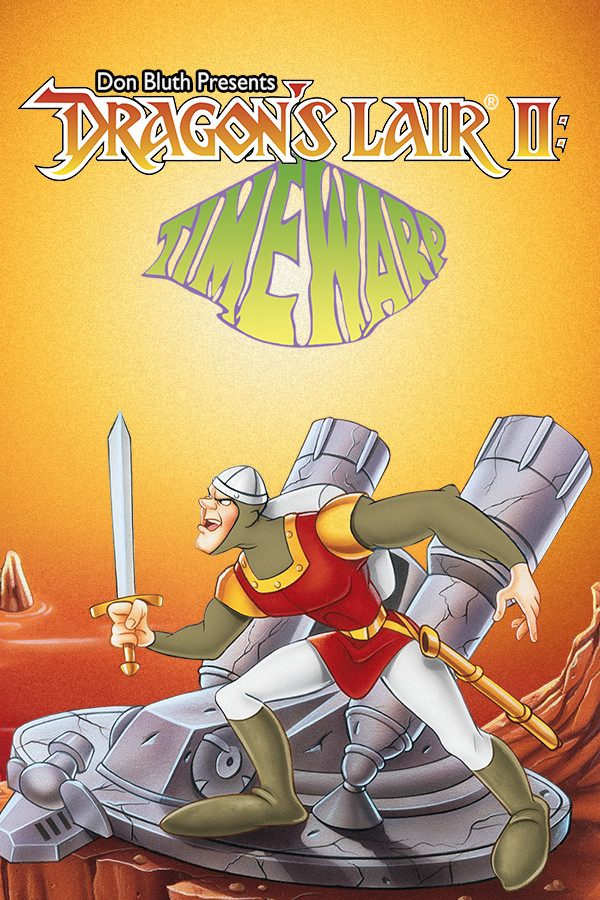 Capa de Dragon's Lair 2: Time Warp