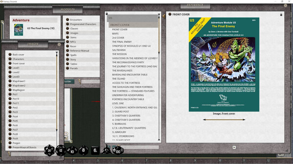 Fantasy Grounds - D&D Classics: U3 The Final Enemy (1E)