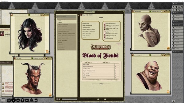 Fantasy Grounds - Pathfinder RPG - Pathfinder Player Companion: Blood of Fiends