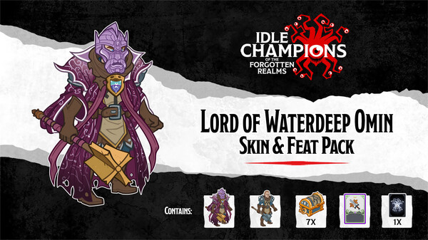 Idle Champions - Lord of Waterdeep Omin Skin & Feat Pack