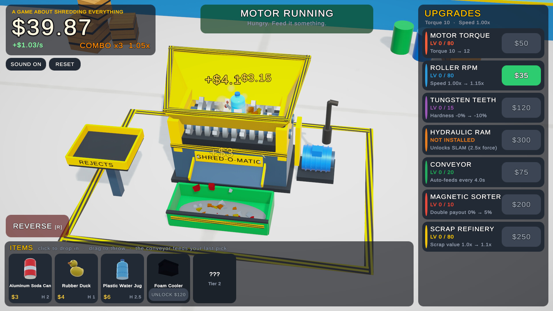 A Game About Shredding Everything