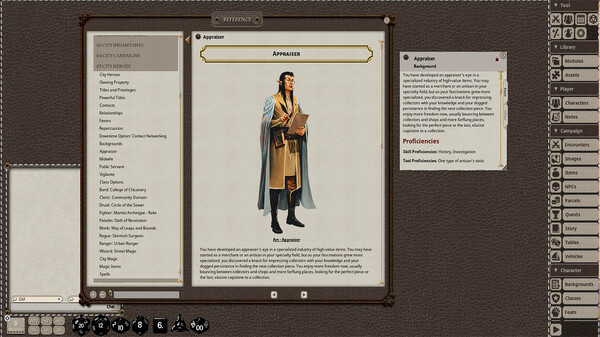 Fantasy Grounds - Campaign Builder: Cities & Towns
