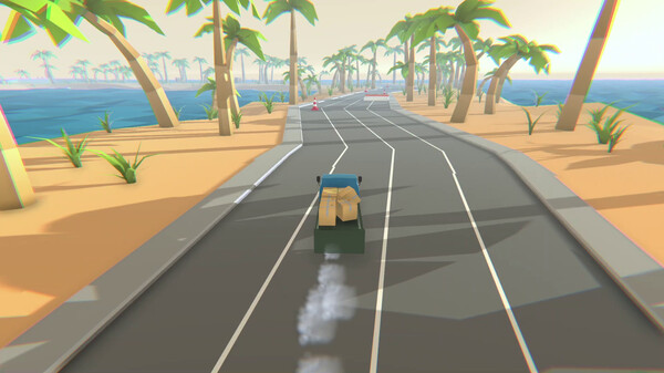 Screenshot z Cargo Truck Racer