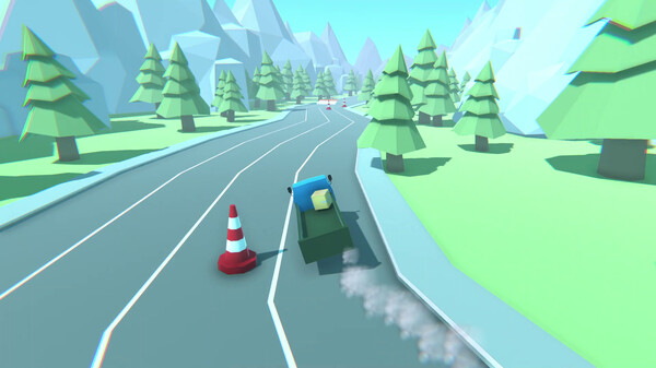 Screenshot z Cargo Truck Racer