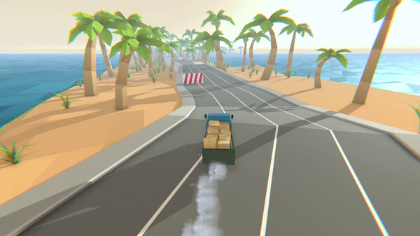 Screenshot z Cargo Truck Racer