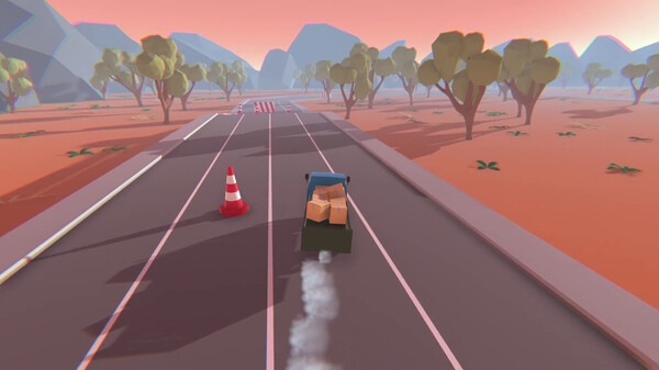 Screenshot z Cargo Truck Racer