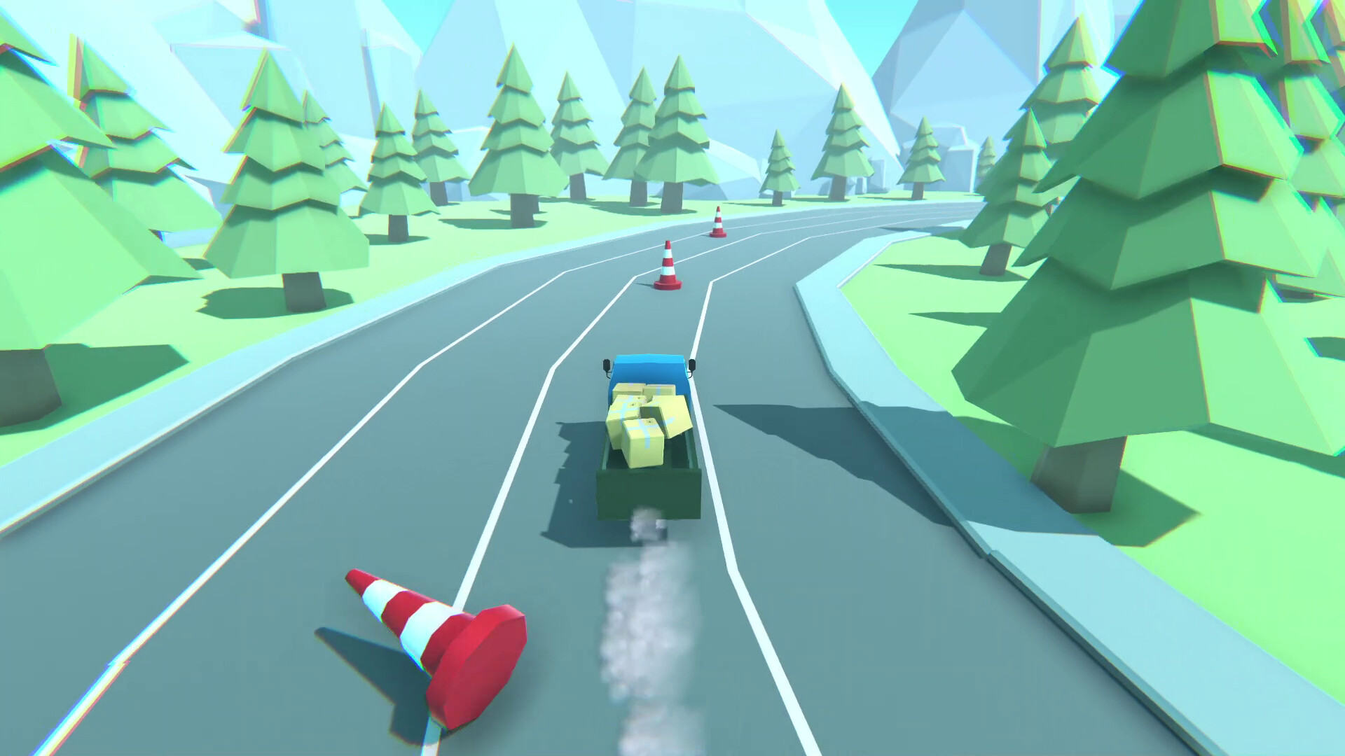 #3. Cargo Truck Racer (Steam) De: NanningsGames