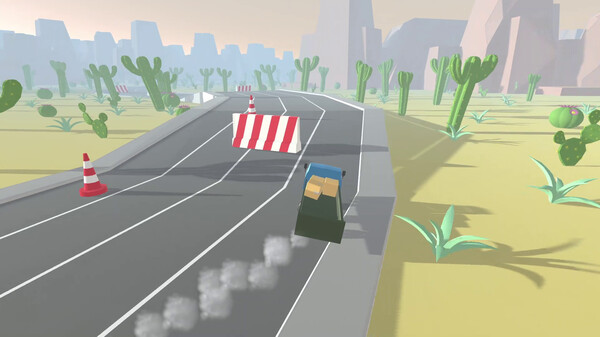 Screenshot z Cargo Truck Racer
