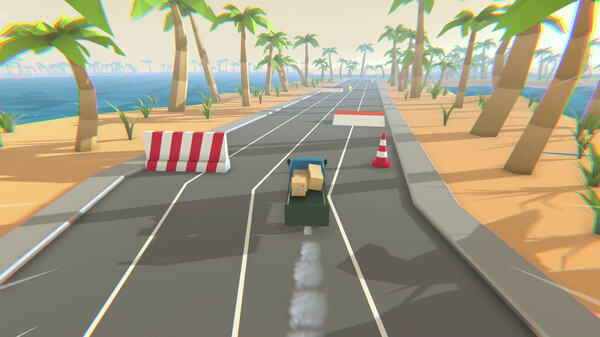 Screenshot z Cargo Truck Racer