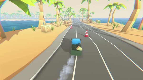 Screenshot z Cargo Truck Racer