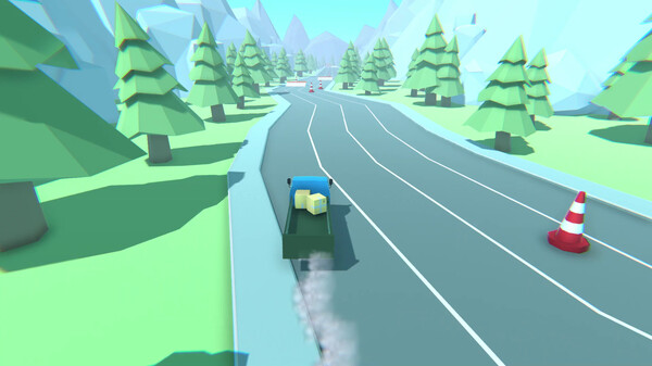 Screenshot z Cargo Truck Racer