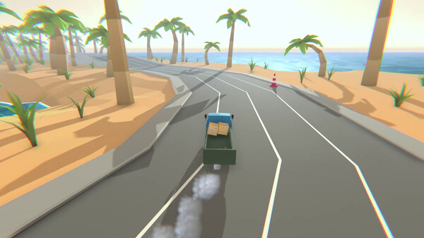 Screenshot z Cargo Truck Racer