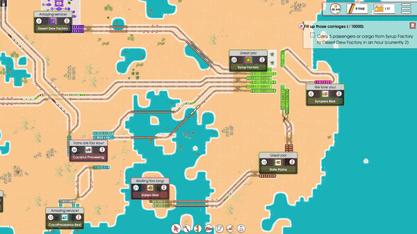 Iron Roads Demo screenshot 2