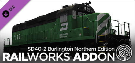 Railworks BN SD40 Pack DLC cover art